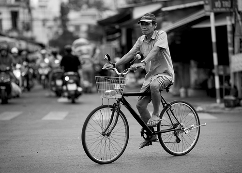 Nhiếp ảnh gia Nguyễn An Di - Street life City bike tour